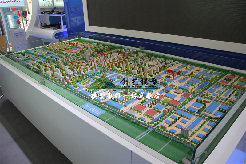 景县工业园区规划模型